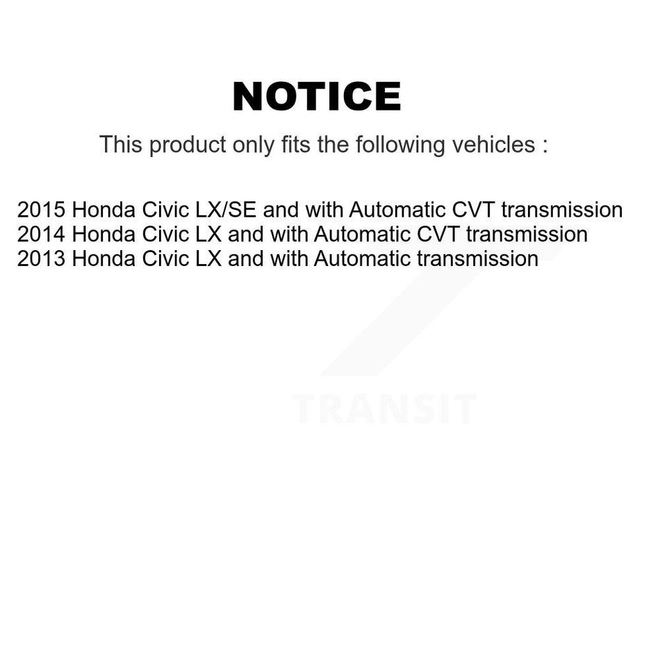 Front Ceramic Disc Brake Pads And Rear Drum Shoes Kit For Honda Civic KNN-100160