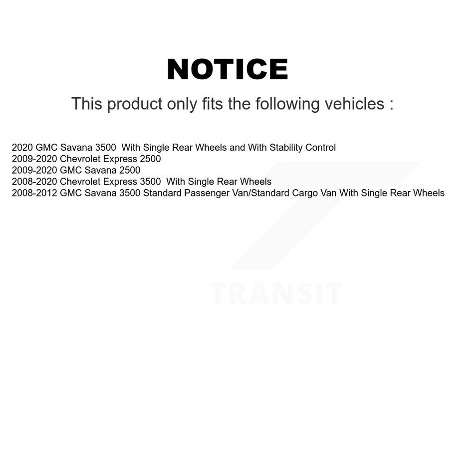 Front Semi-Metallic Rear Ceramic Disc Brake Pads And Parking Shoes Kit For GMC KNN-100434