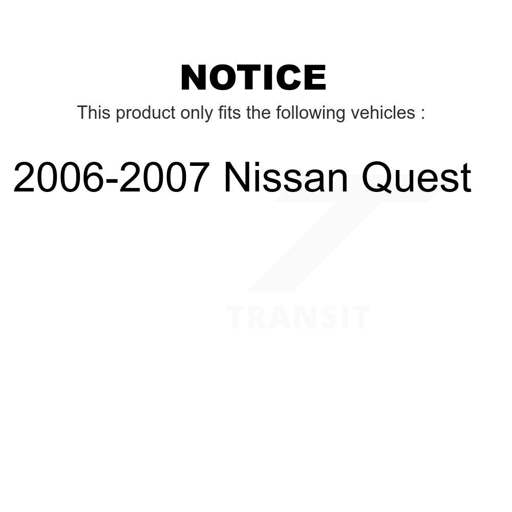Front Rear Ceramic Disc Brake Pads And Parking Shoes Kit For Nissan X-Trail KNN-100612