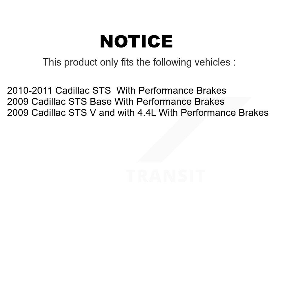 Front Ceramic Rear Semi-Metallic Disc Brake Pads And Parking Shoes Kit For KNN-100765