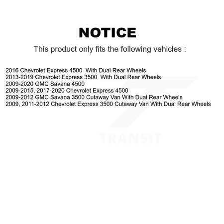 Front Rear Semi-Metallic Disc Brake Pads And Parking Shoes Kit For Chevrolet KNN-100774