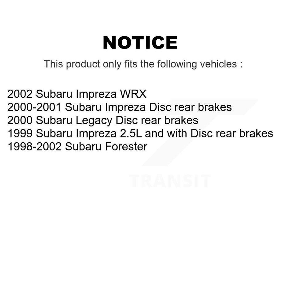 Front Ceramic Rear Semi-Metallic Disc Brake Pads And Parking Shoes Kit For KNN-100969