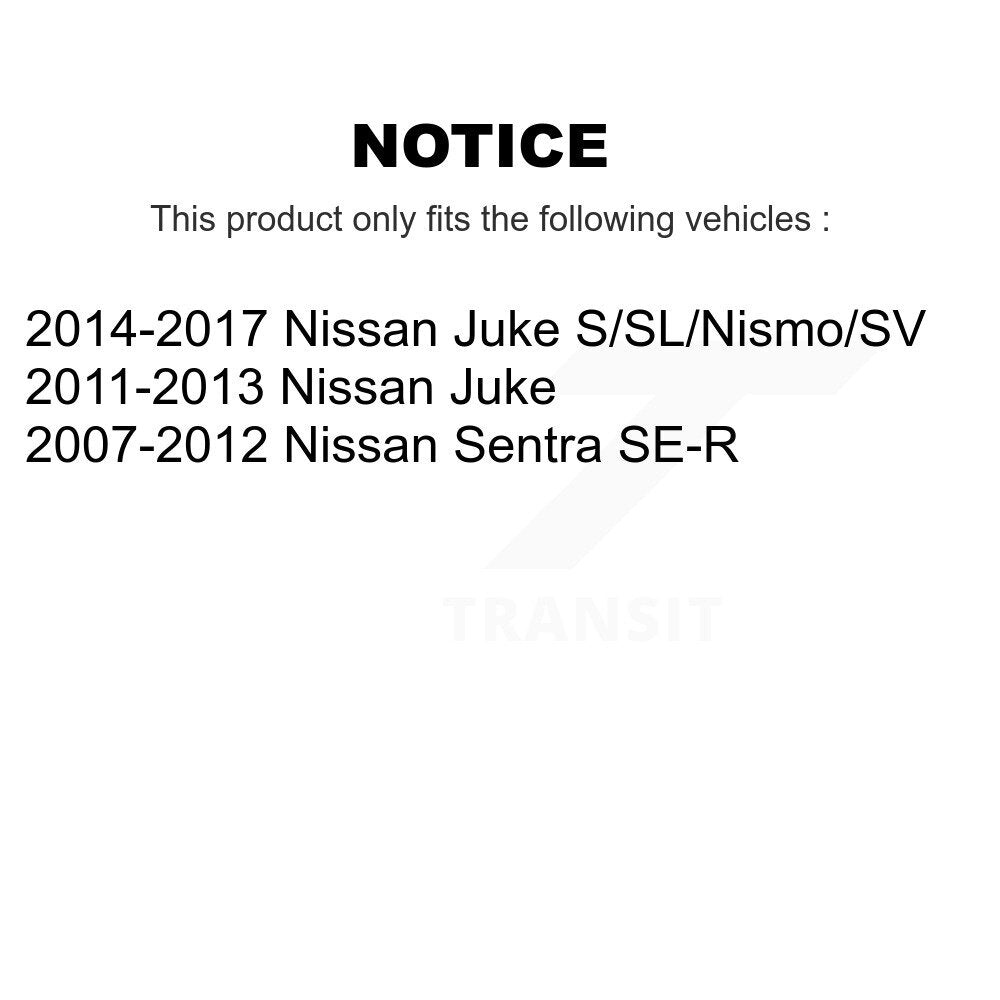 Front Rear Ceramic Disc Brake Pads And Parking Shoes Kit For Nissan Sentra KNN-101068