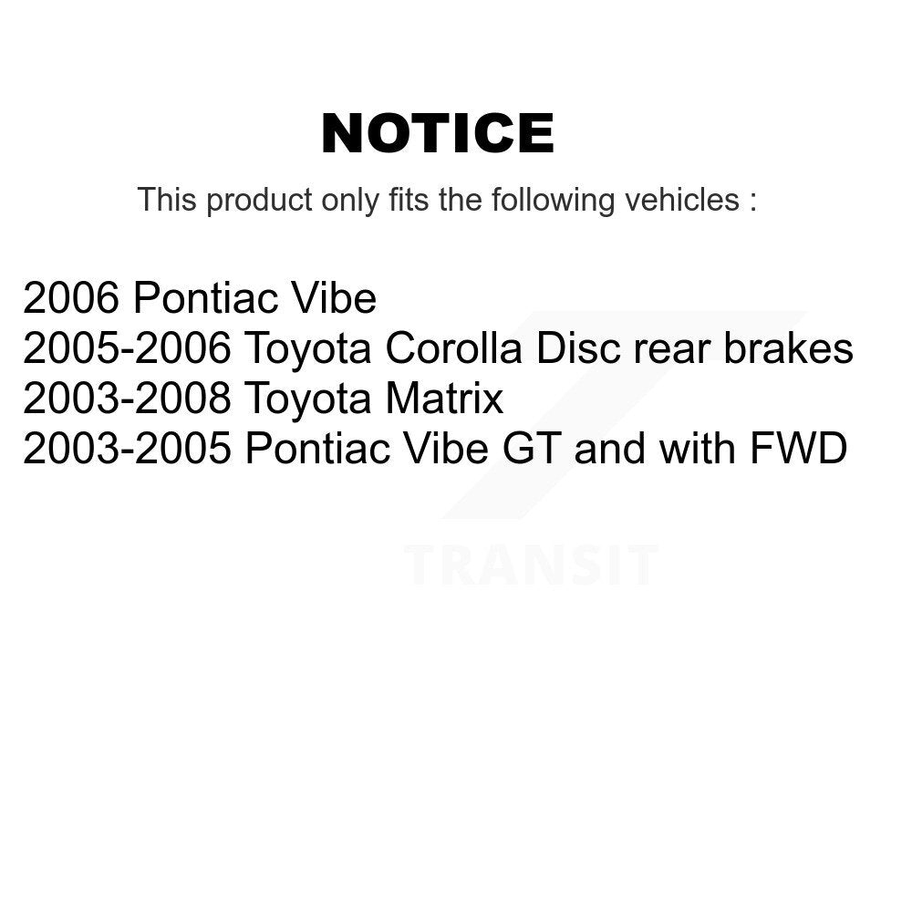 Front Ceramic Rear Semi-Metallic Disc Brake Pads And Parking Shoes Kit For KNN-101087