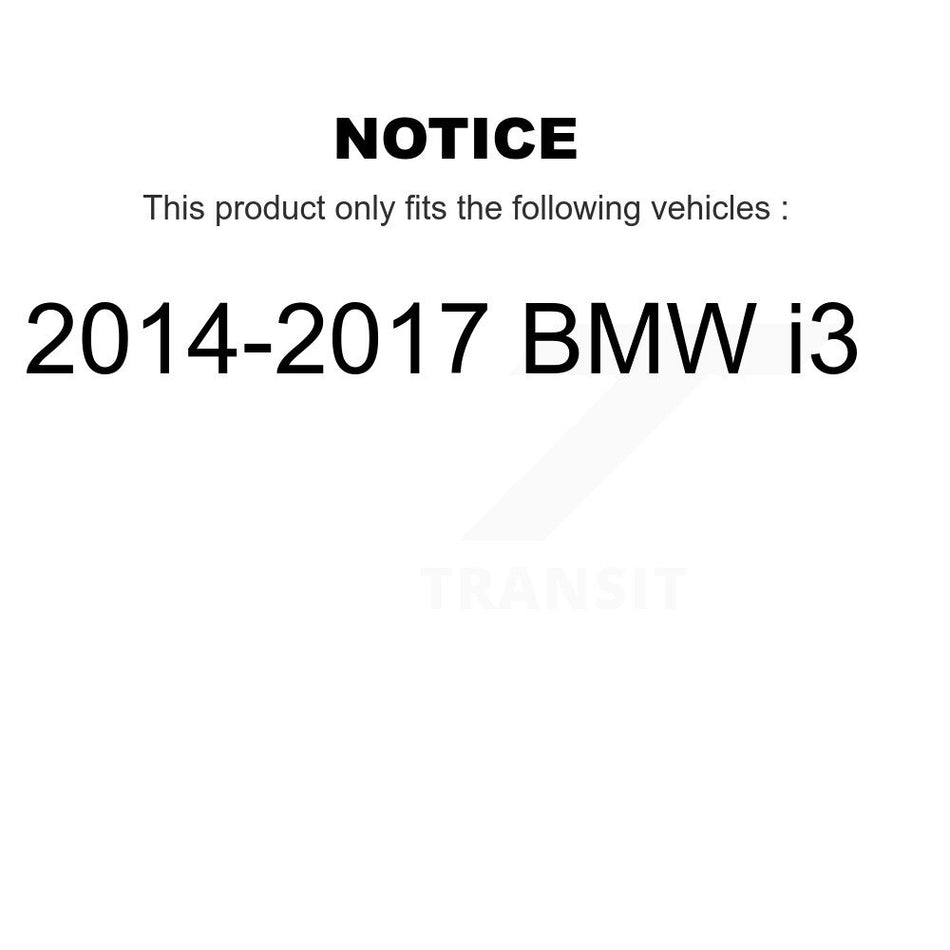 Front Rear Semi-Metallic Brake Pads Kit For BMW i3 i3s KPF-100598