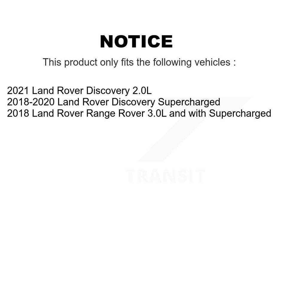 Front Rear Semi-Metallic Brake Pads Kit For Land Rover Discovery Defender 110 Range 90 KPF-100732