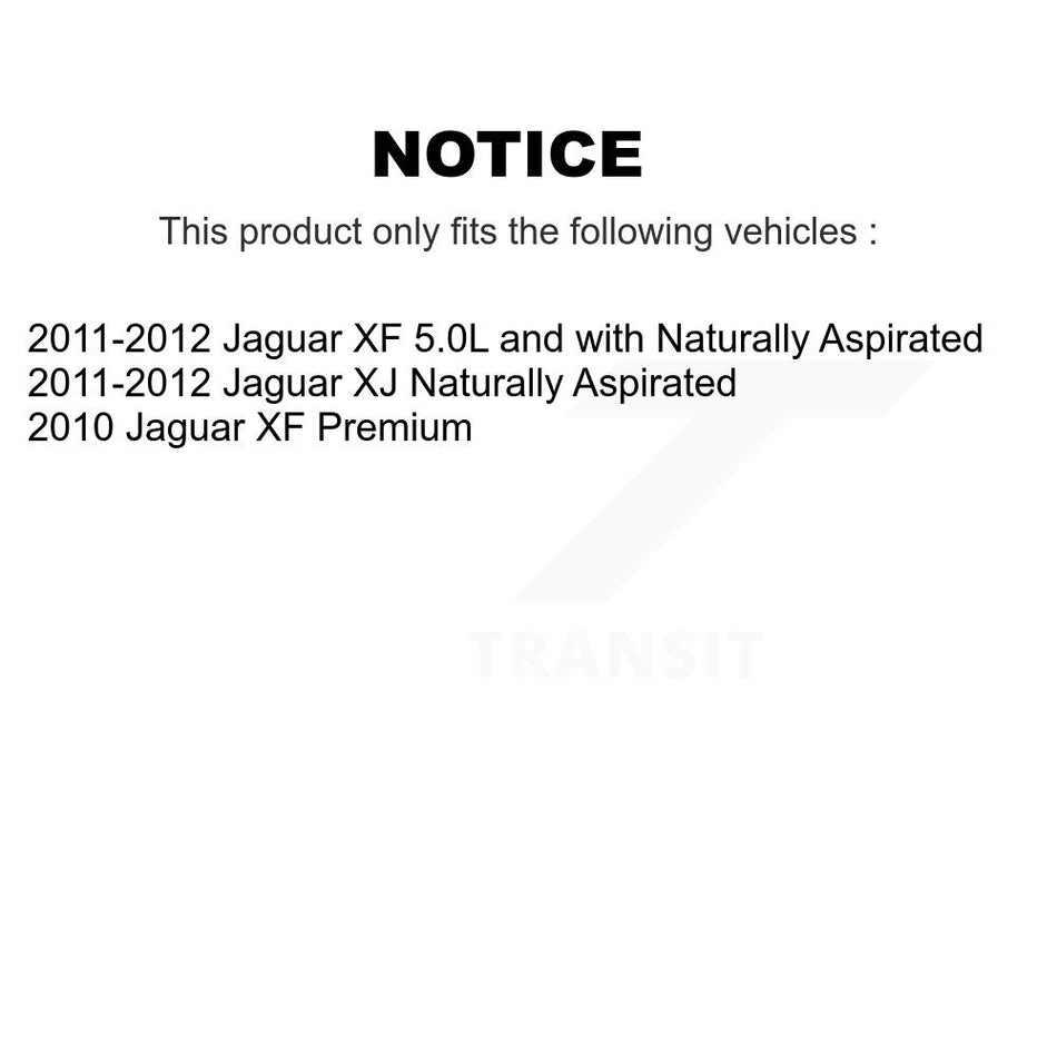 Front Semi-Metallic Disc Brake Pads And Wear Sensors Kit For Jaguar XF XJ KPW-100783