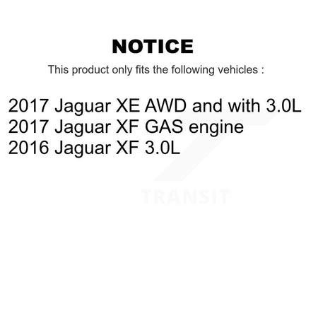 Front Semi-Metallic Disc Brake Pads And Wear Sensors Kit For Jaguar XF XE KPW-100889