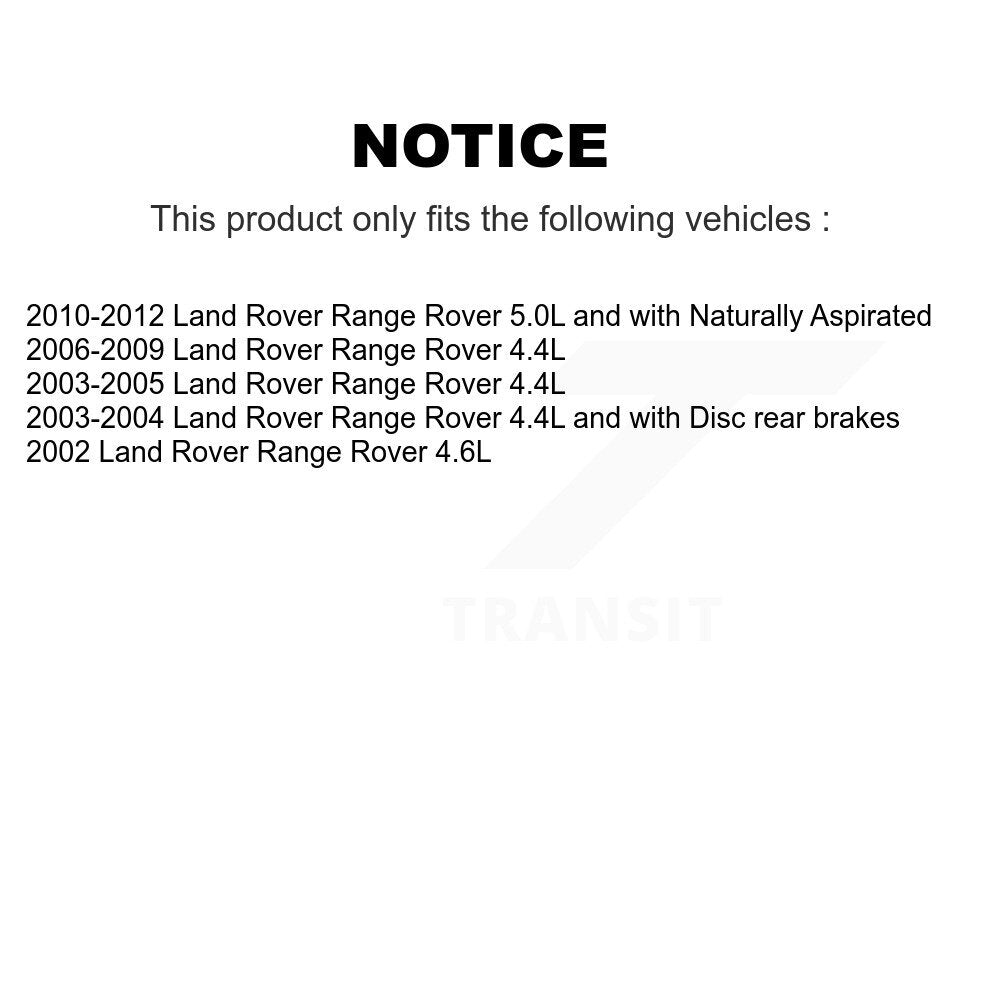 Front Brake Pads Wear Sensor (2 Pack) For Land Rover Range KSE-100014