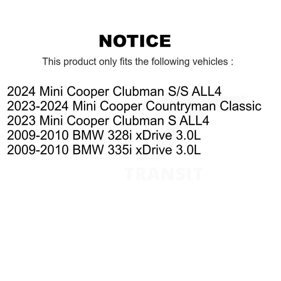 Front Brake Pads Wear Sensor (2 Pack) For BMW 328i xDrive Mini Cooper Countryman 335i KSE-100024