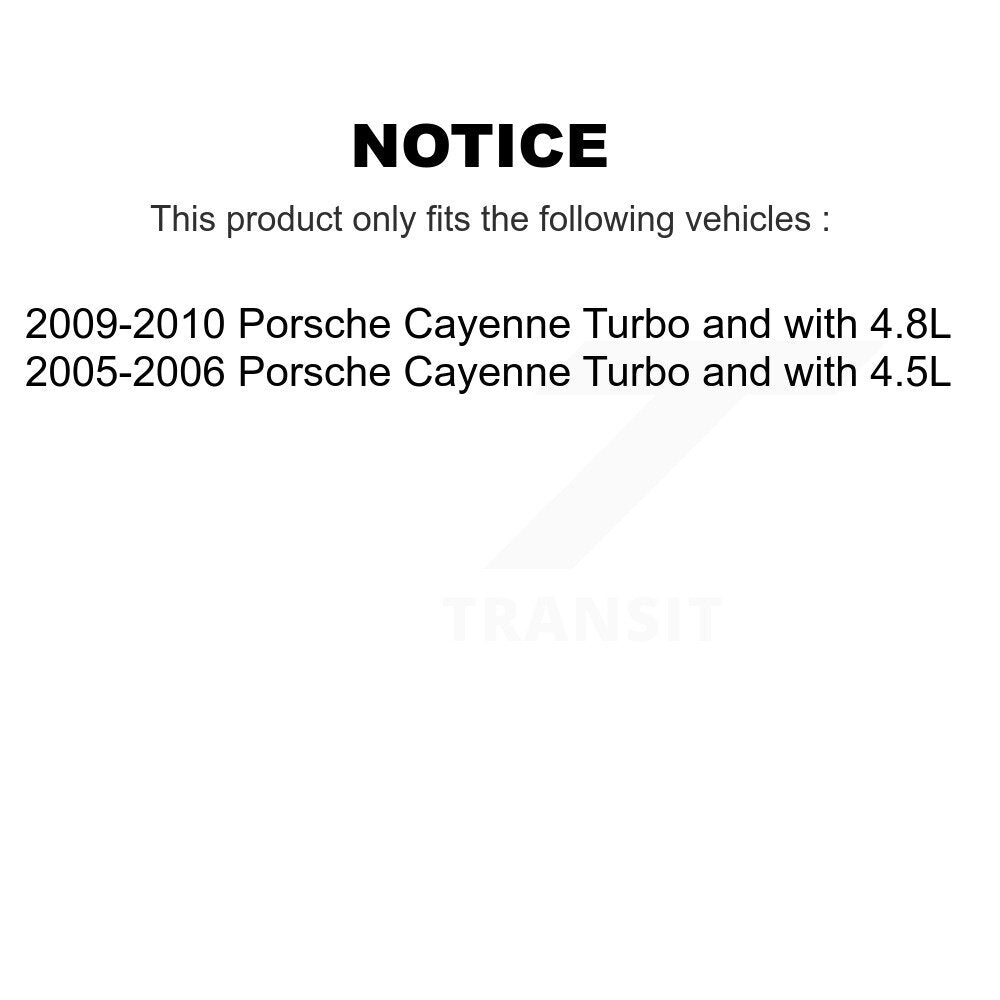 Front Brake Pads Wear Sensor (2 Pack) For Porsche Cayenne KSE-100045