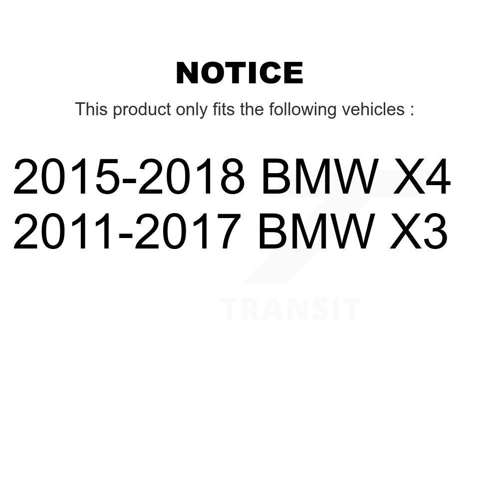 Rear Brake Pads Wear Sensor (2 Pack) For BMW X3 X4 KSE-100250