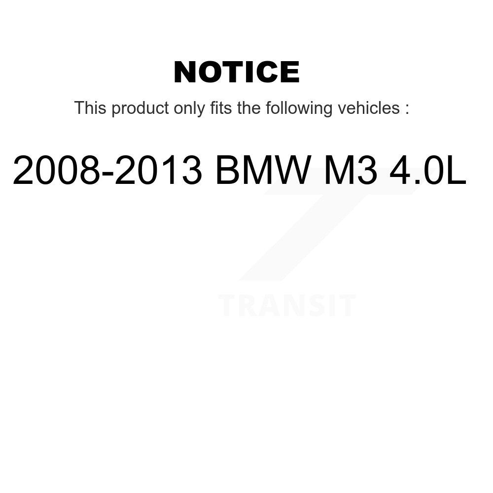 Front Brake Pads Wear Sensor (2 Pack) For 2008-2013 BMW M3 4.0L KSE-100360