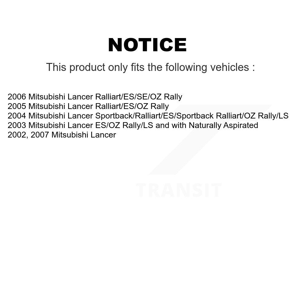 Rear Suspension Strut And Mount Kit For Mitsubishi Lancer KSH-100501