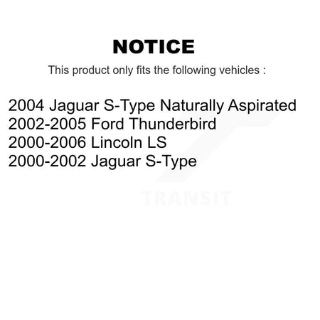 Front Rear Semi-Metallic Brake Pads Kit For Ford Thunderbird Lincoln LS Jaguar S-Type KSM-100341