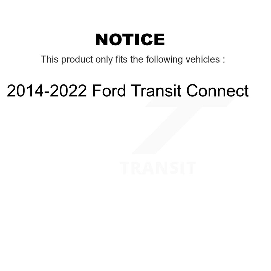 Front Complete Shock Assembly And TQ Link Kit For Ford Connect KSS-101139