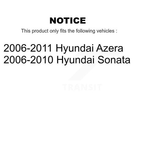 Front Complete Shock Assembly And TQ Link Kit For Hyundai Sonata Azera KSS-104327