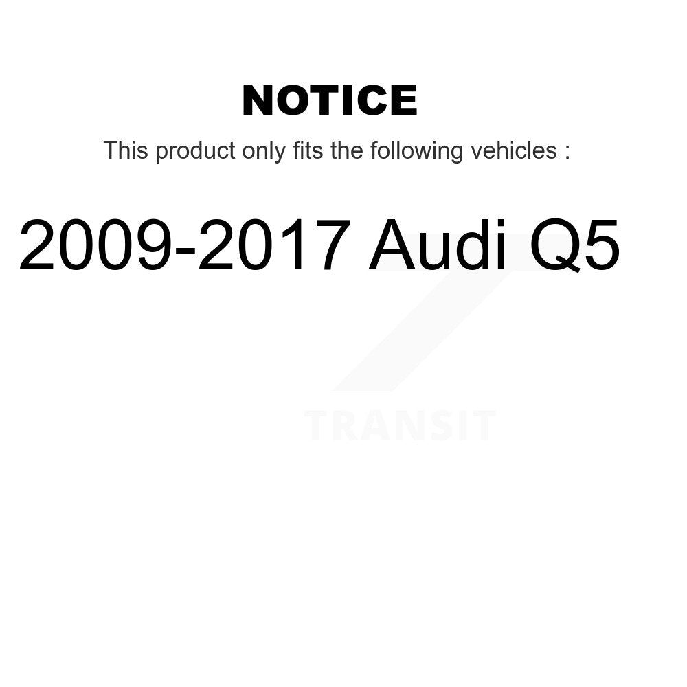 Front Left Complete Shock Assembly And TOR Link Kit For 2009-2017 Audi Q5 KSS-104688