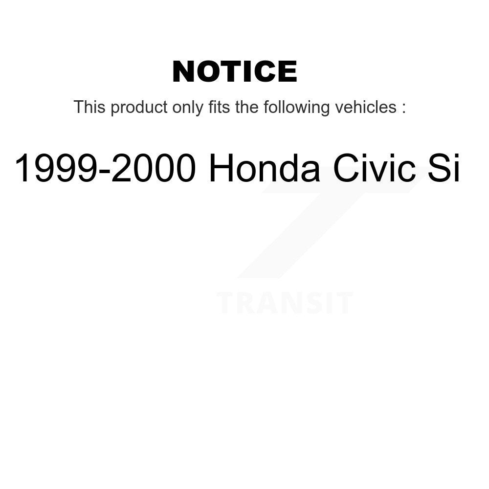 Front Left Complete Shock Assembly And TOR Link Kit For 1999-2000 Honda Civic Si KSS-104778