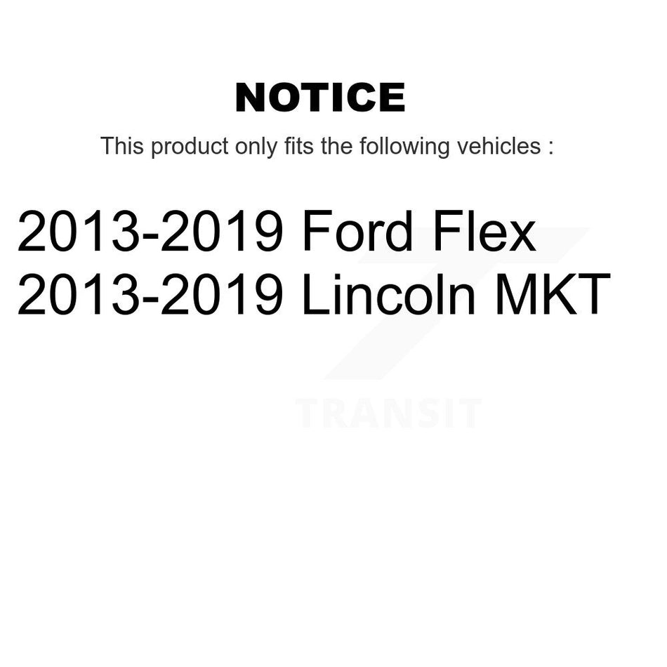 Front Right Complete Shock Assembly And TQ Link Kit For 2013-2019 Ford Flex Lincoln MKT KSS-104943