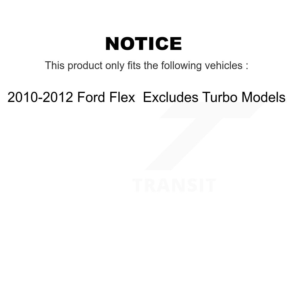 Front Right Shock Assembly And TQ Link Kit For 2010-2012 Ford Flex Excludes Turbo Models KSS-104980
