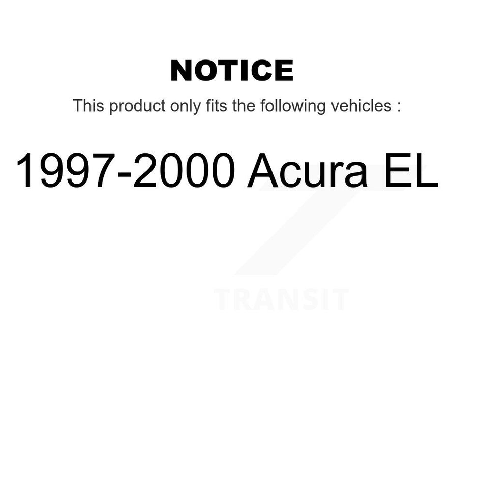 Rear Right Complete Shock Assembly And TOR Link Kit For 1997-2000 Acura EL KSS-105260