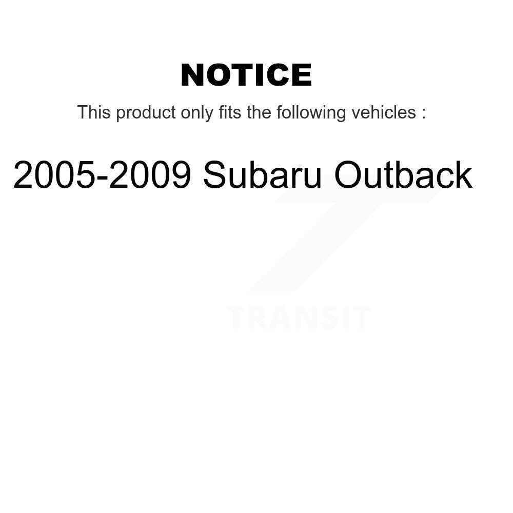 Rear Complete Shock Assembly And TOR Link Kit For 2005-2009 Subaru Outback KSS-105299