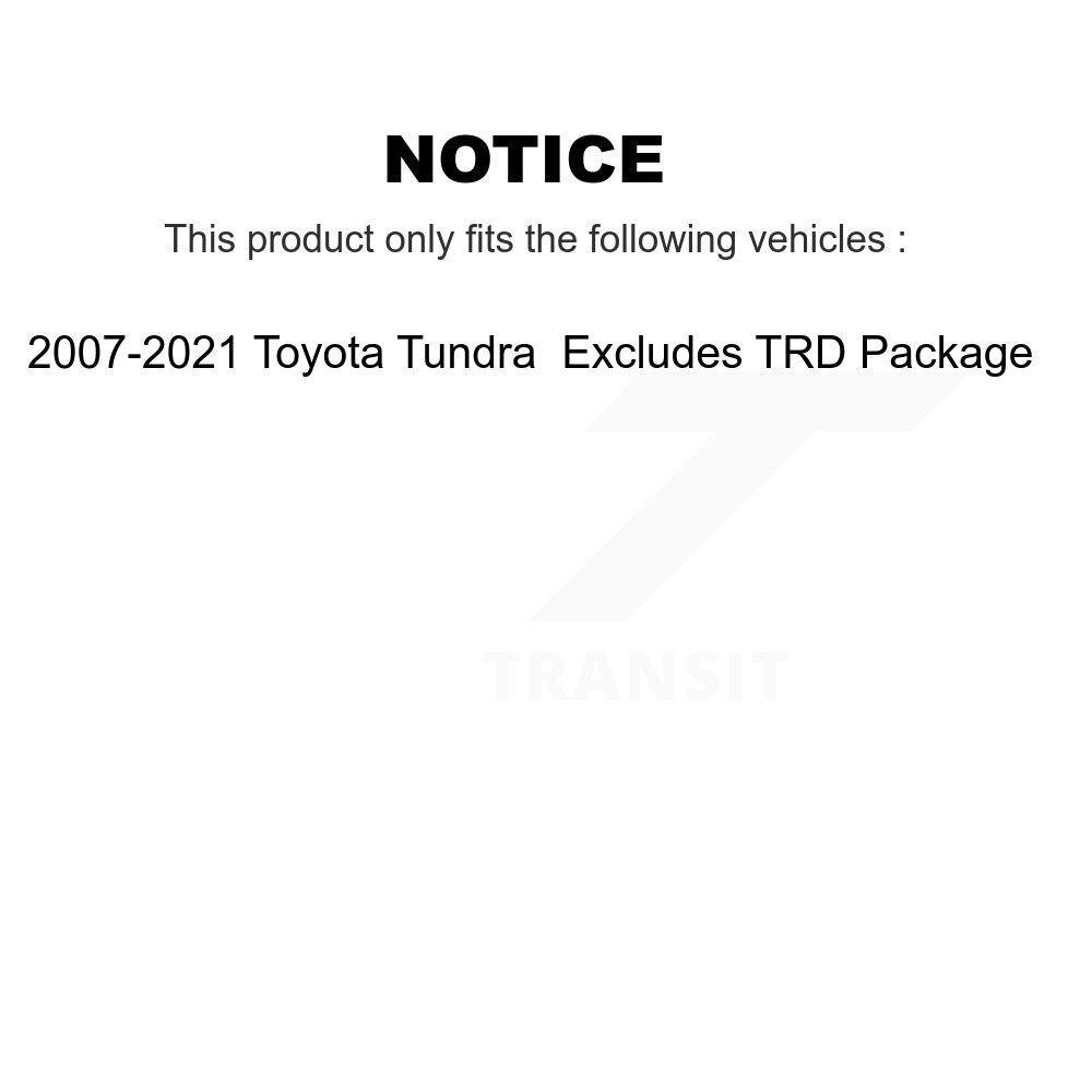 Front Left Shock Assembly & TOR Link Kit For 2007-2021 Toyota Tundra Excludes TRD Package KSS-105386