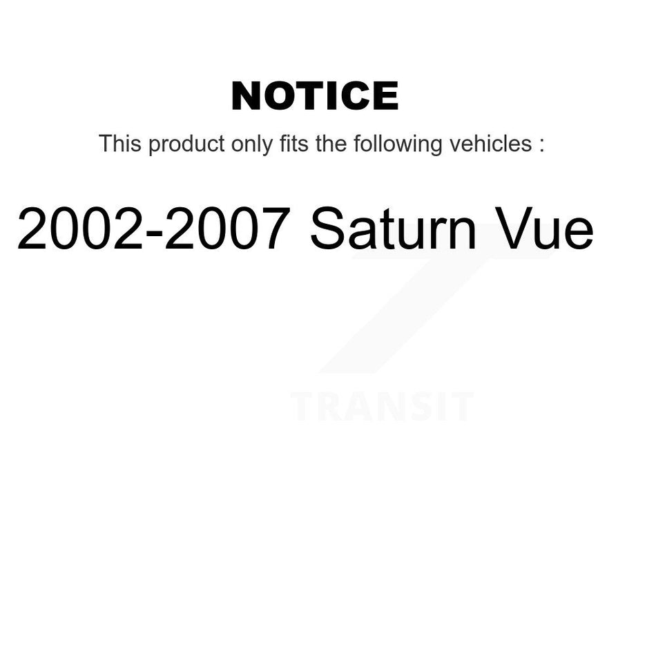 Front Left Complete Shock Assembly And TOR Link Kit For 2002-2007 Saturn Vue KSS-105412