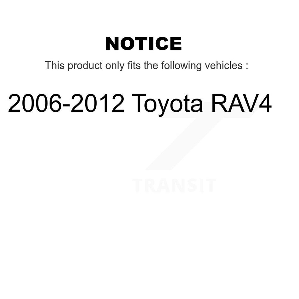 Front Left Strut And TQ Link Kit For 2006-2012 Toyota RAV4 KSS-105661