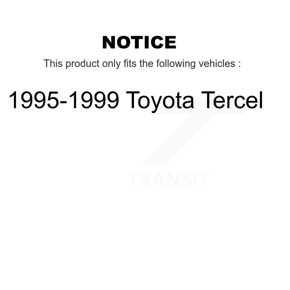 Front Left Strut And TQ Link Kit For 1995-1999 Toyota Tercel KSS-105704