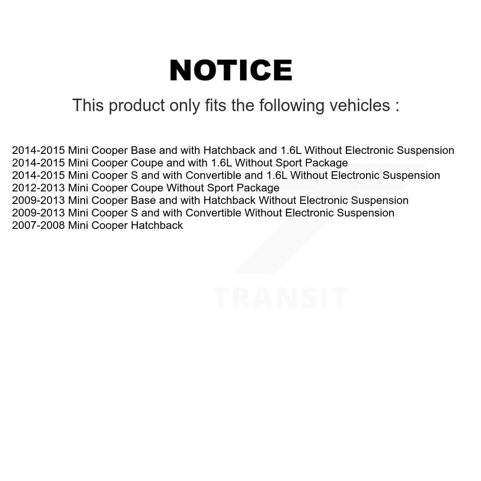 Front Right Strut And TOR Link Kit For Mini Cooper KSS-106199