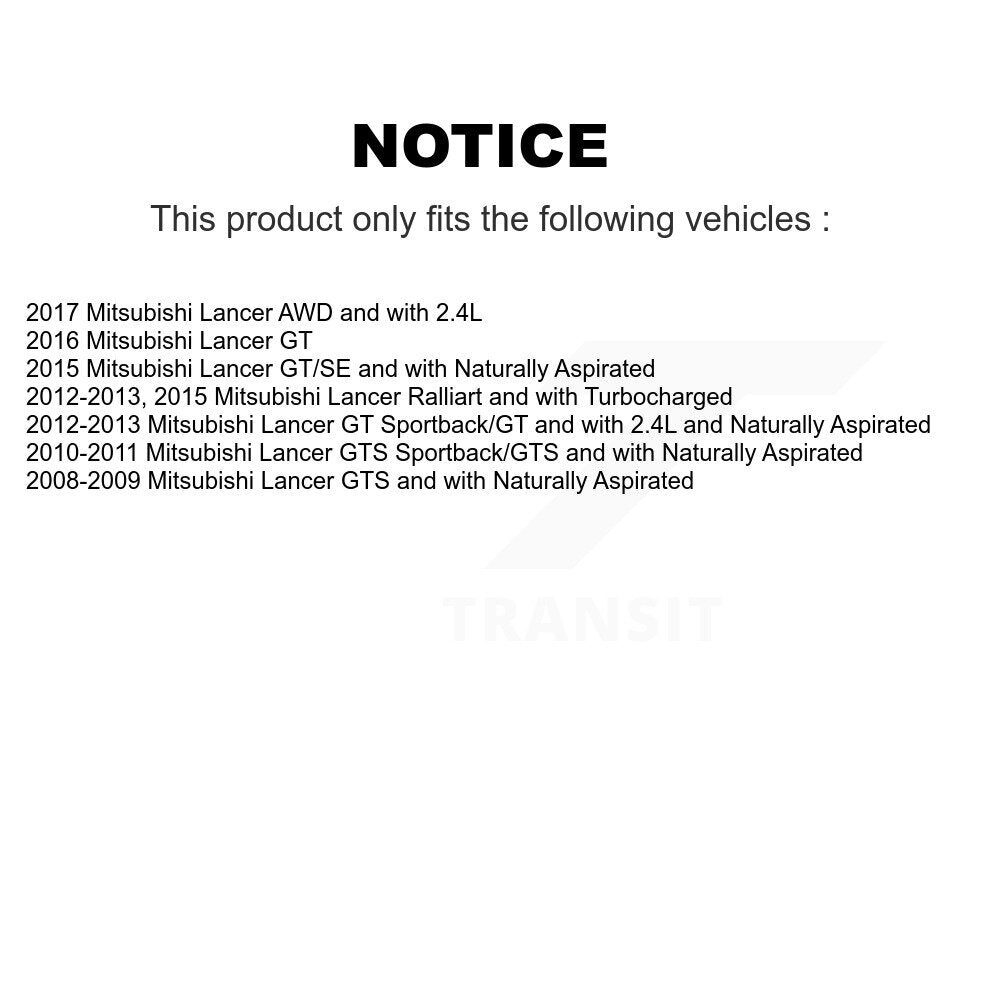 Front Right Strut And TOR Link Kit For Mitsubishi Lancer KSS-106211