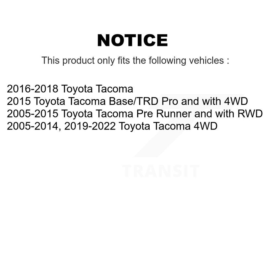 Front Strut And TOR Link Kit For Toyota Tacoma KSS-106483