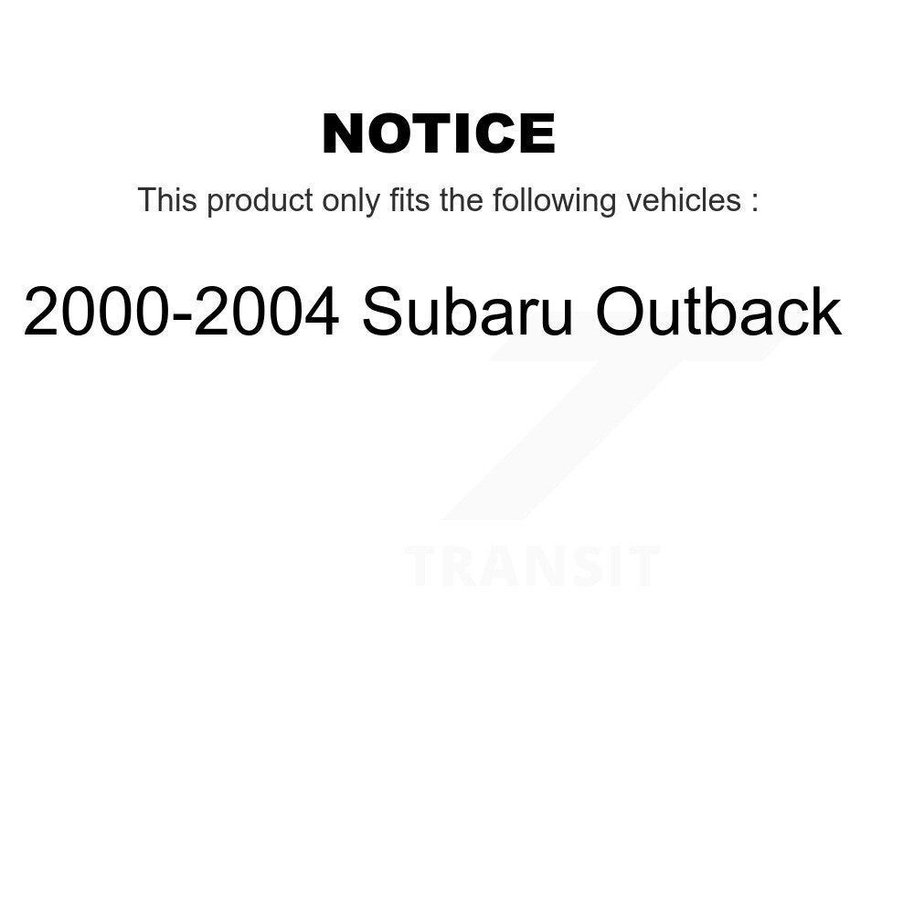 Rear Strut And TOR Link Kit For 2000-2004 Subaru Outback KSS-106785