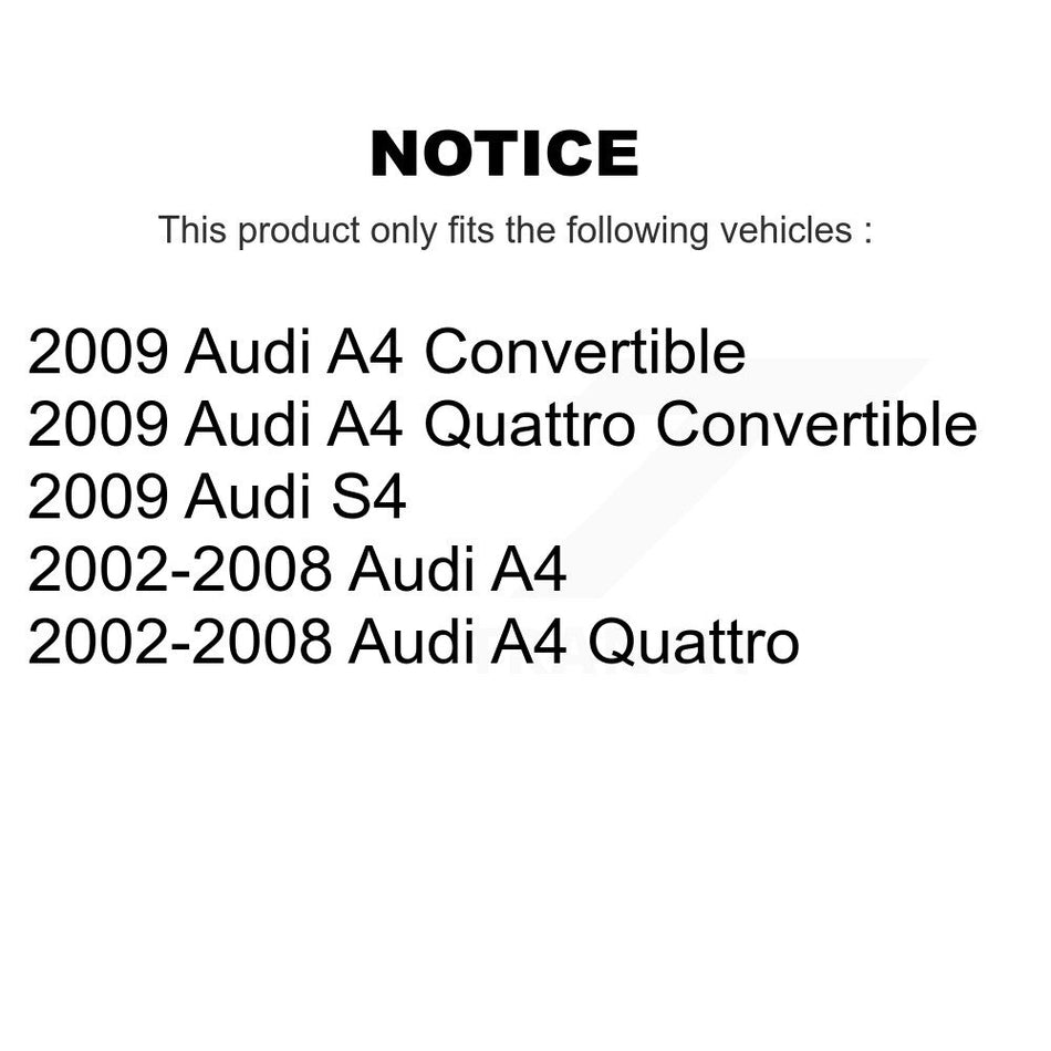Rear Strut And TOR Link Kit For Audi A4 Quattro S4 KSS-106787