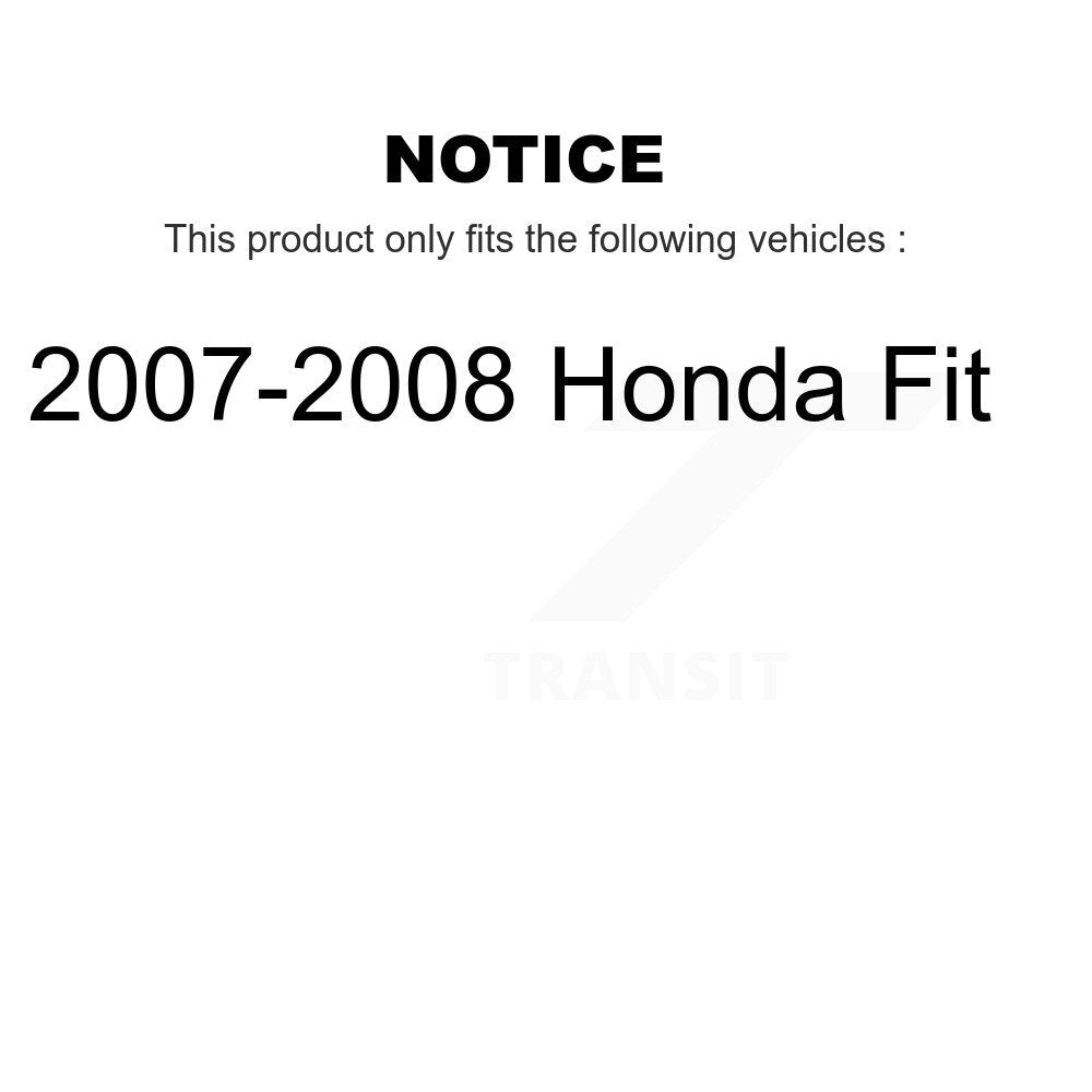 Front Left Strut TQ Link Kit And Mount For 2007-2008 Honda Fit KSS-106832