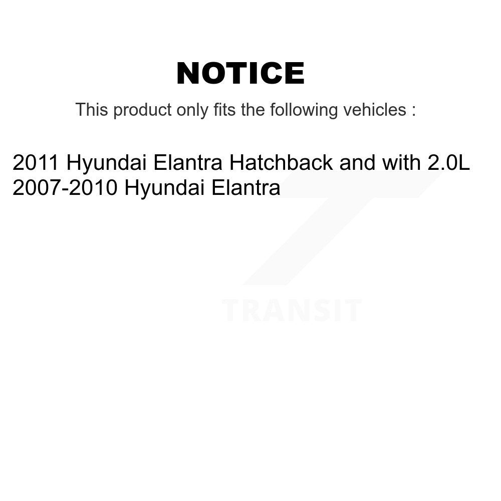 Front Left Strut And TOR Link Kit Mount For Hyundai Elantra KSS-106848