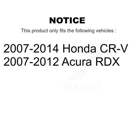 Front Left Strut TQ Link Kit And Mount For Honda CR-V Acura RDX KSS-106938