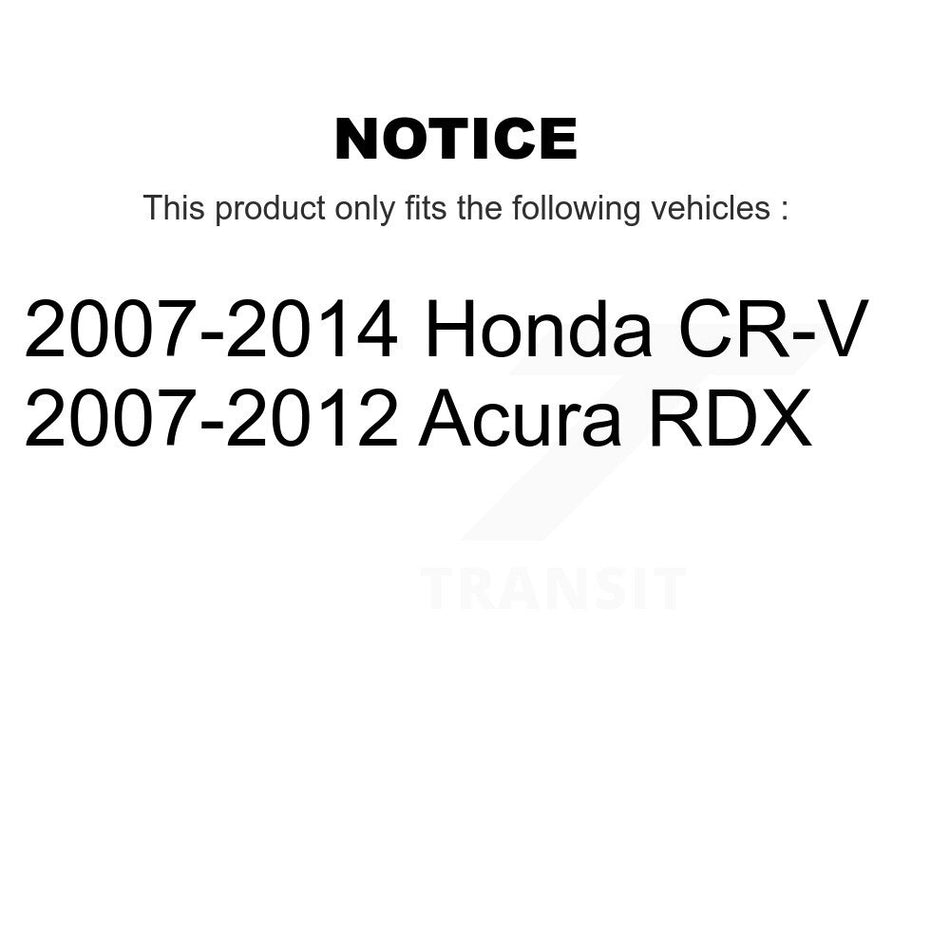 Front Strut TQ Link Kit And Mount For Honda CR-V Acura RDX KSS-107033
