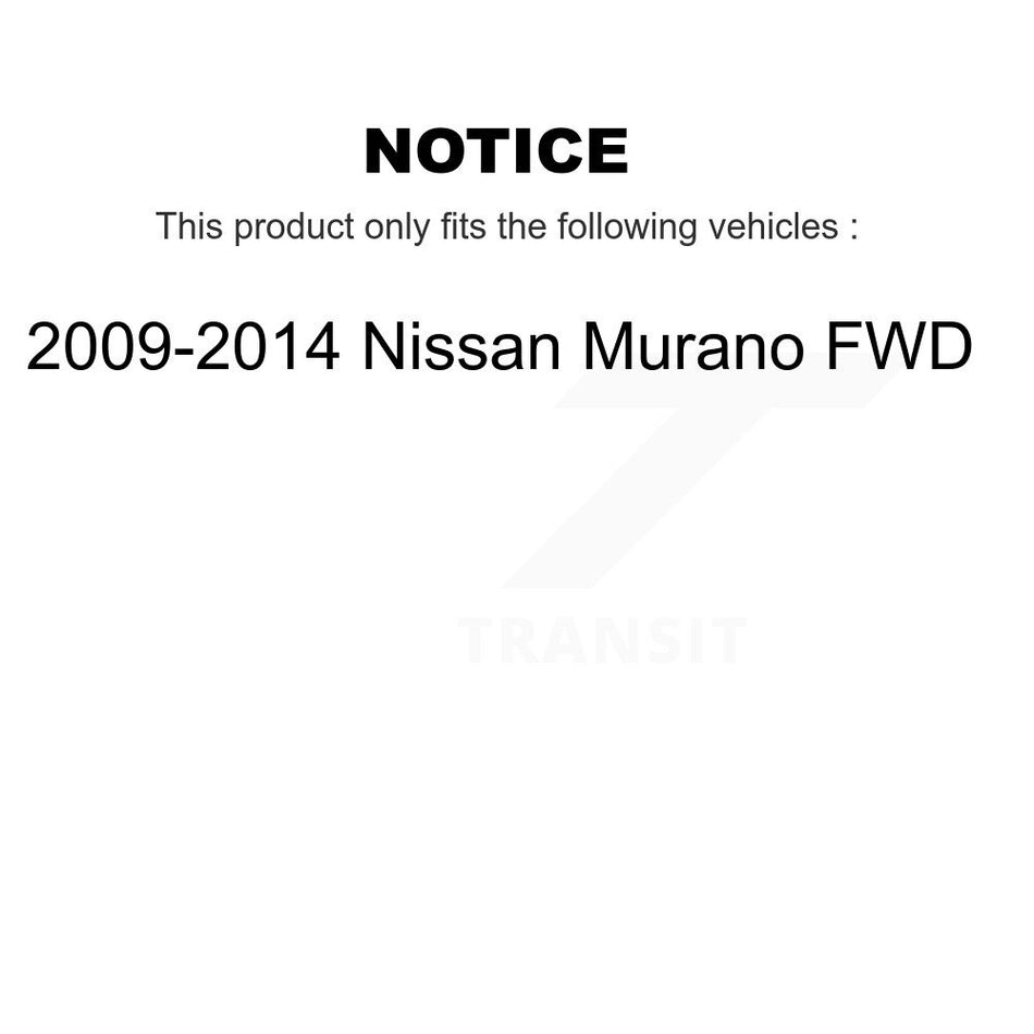 Rear Shock And TOR Link Kit For 2009-2014 Nissan Murano FWD KSS-107336