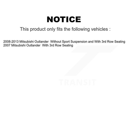 Rear Right Strut And TOR Link Kit Mount For Mitsubishi Outlander KSS-107370