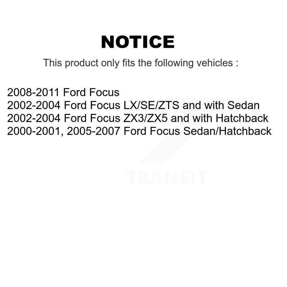 Rear Shock And TOR Link Kit For Ford Focus KSS-107425