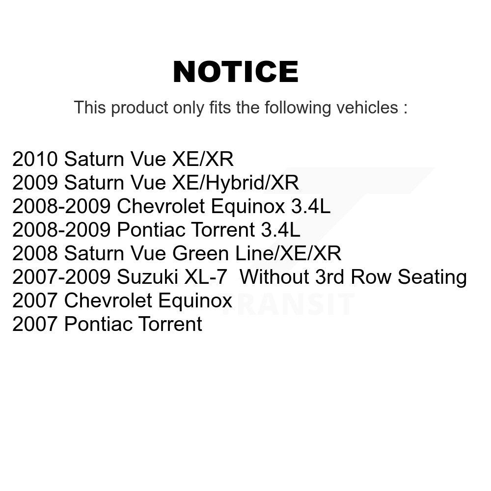 Rear Shock TOR Link Kit For Chevrolet Equinox Pontiac Torrent Saturn Vue Suzuki XL-7 KSS-107430