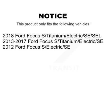 Rear Shock TQ Link Kit And Mount For Ford Focus KSS-107514