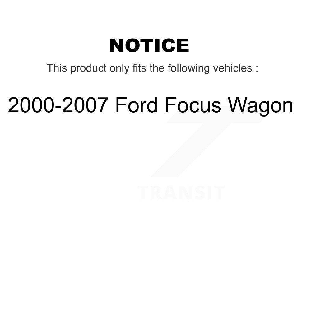 Rear Shock And TQ Link Kit For 2000-2007 Ford Focus Wagon KSS-107548