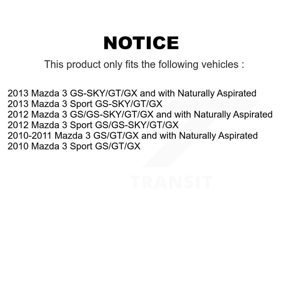 Rear Shock And TQ Link Kit For Mazda 3 Sport KSS-107564