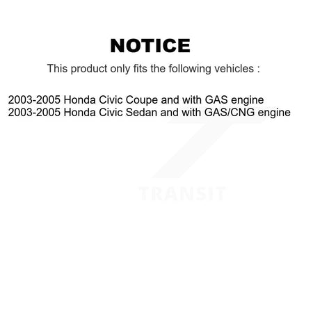 Front Left Strut TQ Link Kit And Mount For Honda Civic KSS-108233