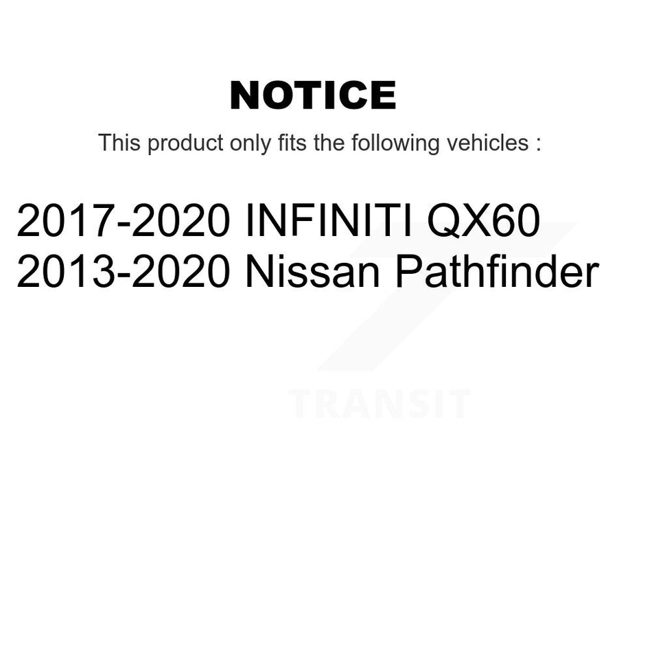 Rear Shock And TOR Link Kit For Nissan Pathfinder INFINITI QX60 KSS-108259