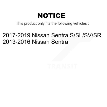 Front Left Strut And TOR Link Kit Mount For Nissan Sentra KSS-108321